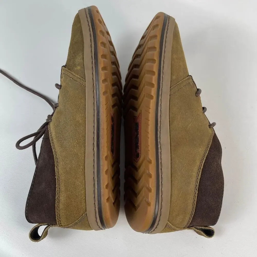 Teva Cedar Canyon Chukka Ankle Boots Brown Suede Lace Up Round Toe Mens 8.5
